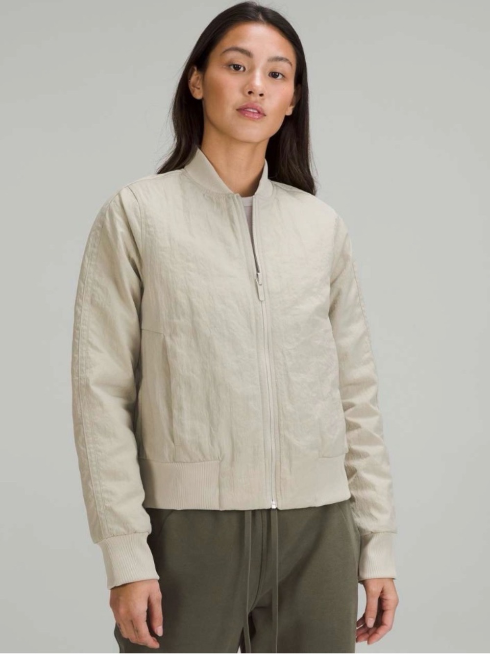 Lululemon bomber jacket